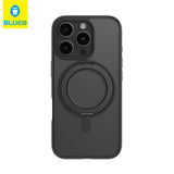 BLUEO MagSafe-Compatible 360° Döner Stand Skin Friendly Matte Case for iPhone 16 · 1