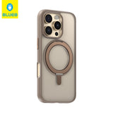 BLUEO MagSafe-Compatible 360° Döner Stand Skin Friendly Matte Case for iPhone 16 Pro · 2