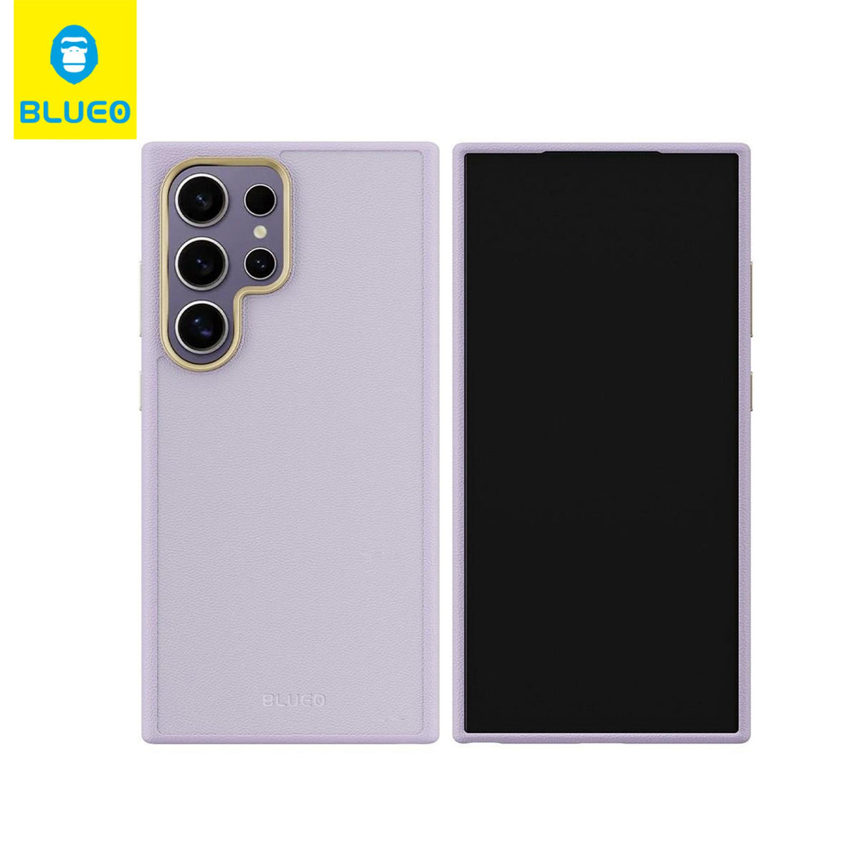 BLUEO Termal Ventilated Metal Camera Protection PU Leather Case for Samsung Galaxy S24 Plus · 1
