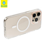 BLUEO MagSafe-Compatible Colored Camera Protection Clear Hard-Shell Case for iPhone 15 Pro Max · 4