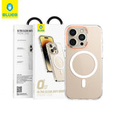BLUEO MagSafe-Compatible Colored Camera Protection Clear Hard-Shell Case for iPhone 15 Pro Max · 3