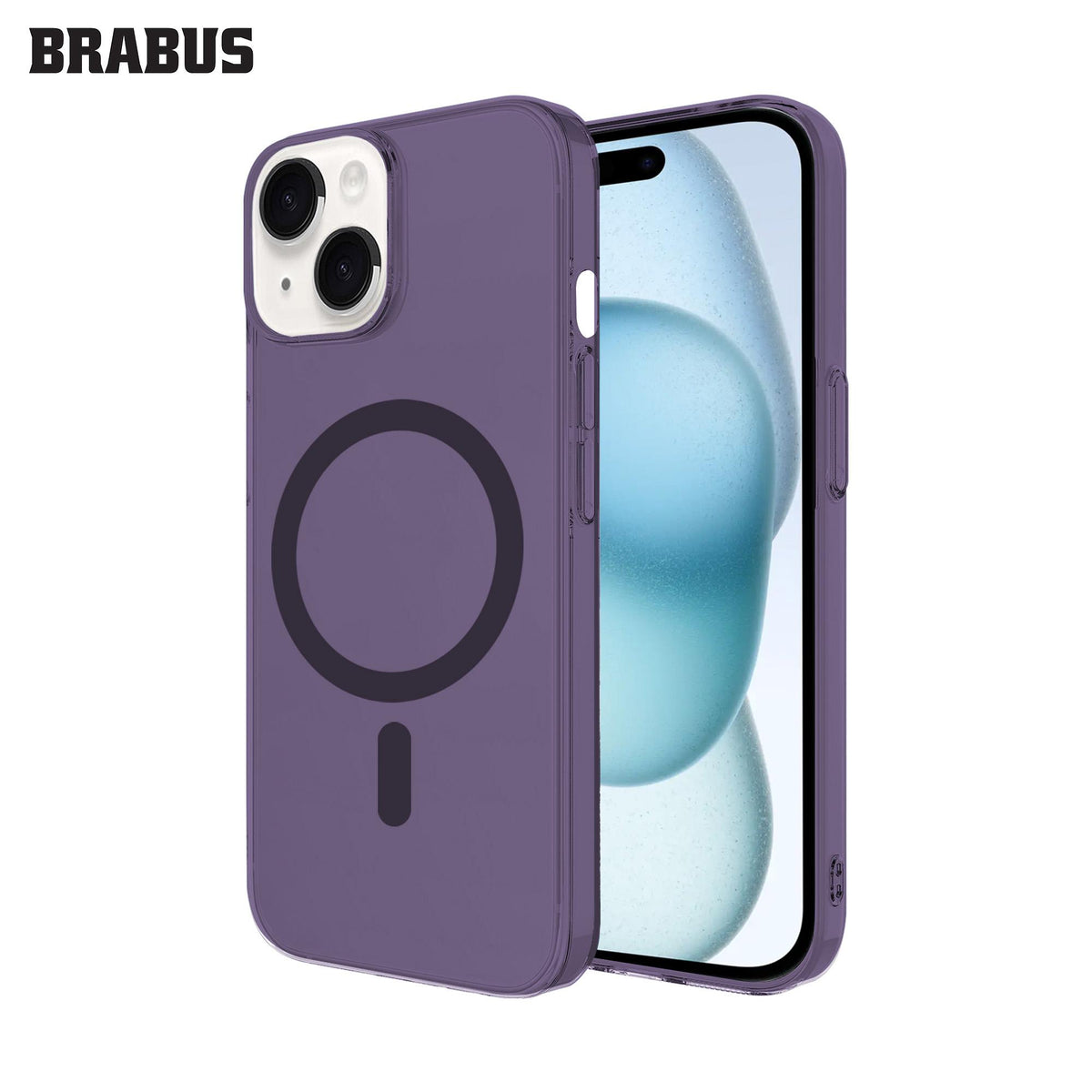 BRABUS iPhone 14 MagSafe-Compatible Orijinal Çipli Mika IC Magsafe Clear Hard-Shell Case · 2