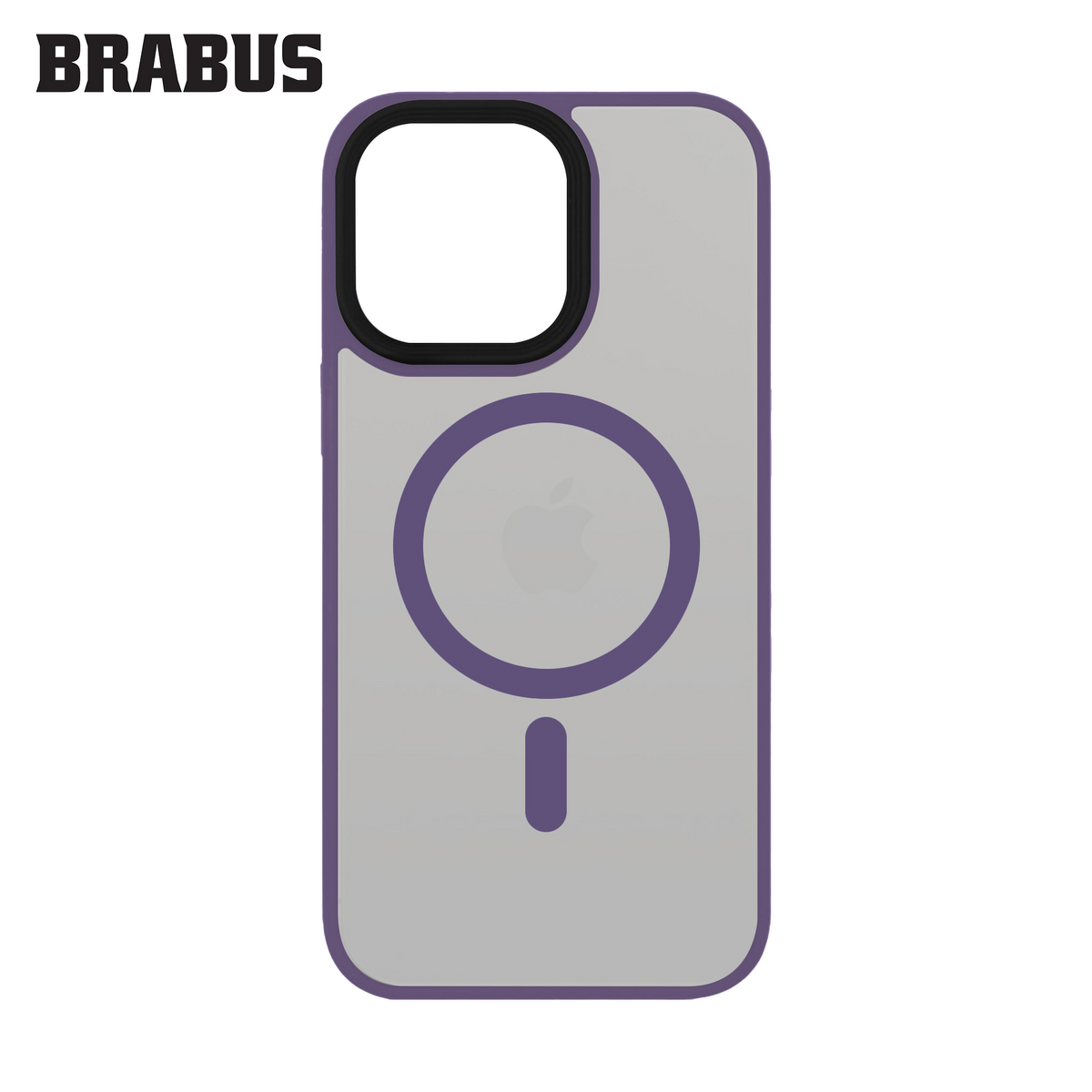 BRABUS iPhone 14 Pro Anti-Shock MagSafe-Compatible Soft Edges Frosted Matte Fall Silicone Case · 3