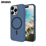 BRABUS iPhone 14 Pro MagSafe-Compatible Orijinal Çipli Mika IC Magsafe Clear Hard-Shell Case · 1