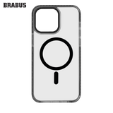 BRABUS Iphone 14 Pro Max Ekstra Yan Katmanlı Anti-shock MagSafe-Compatible Silicone Splash Clear Case · 3