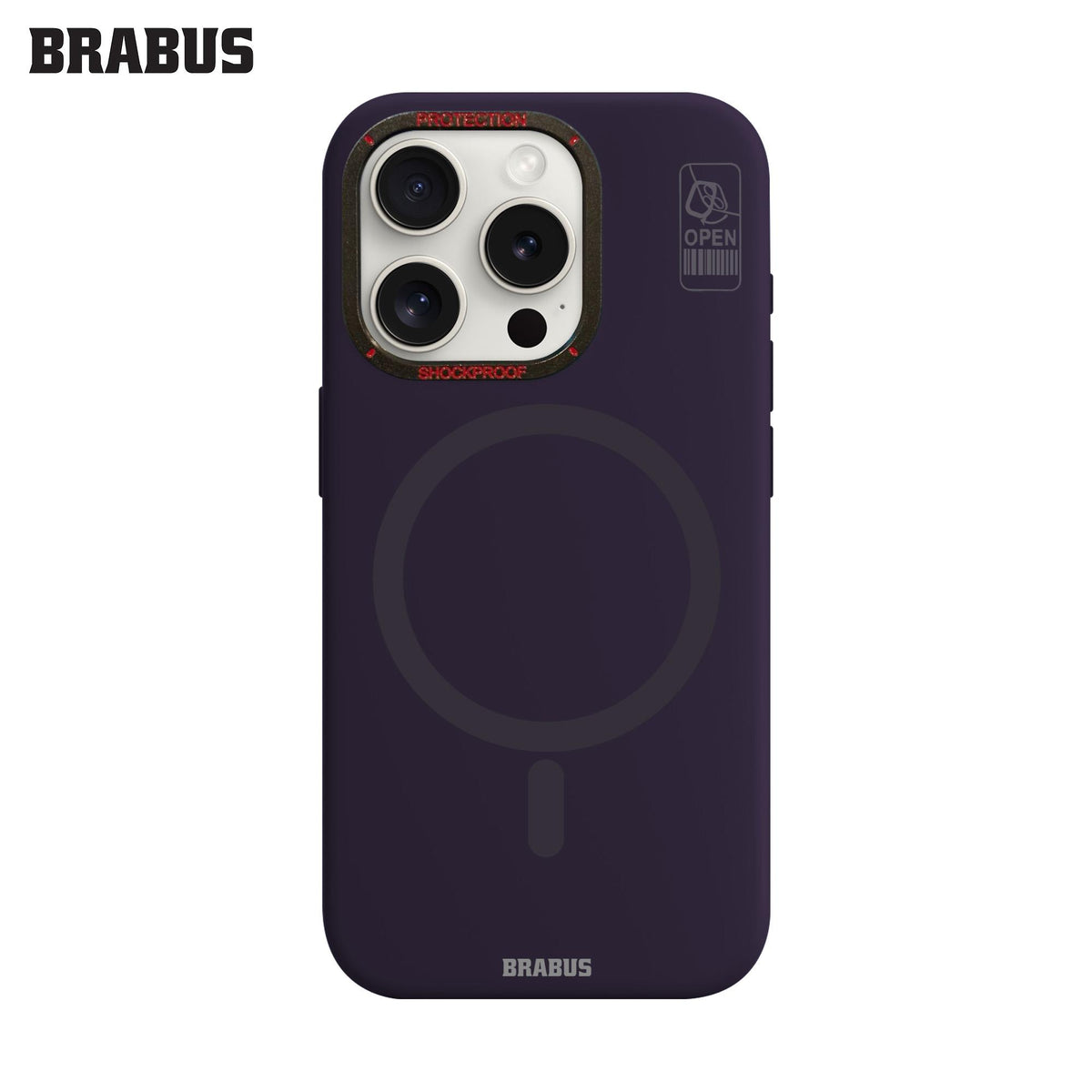 BRABUS Iphone 14 Pro Max MagSafe Kamera Stand Slim Matte Hard-Shell Hiper Silicone Case · 1
