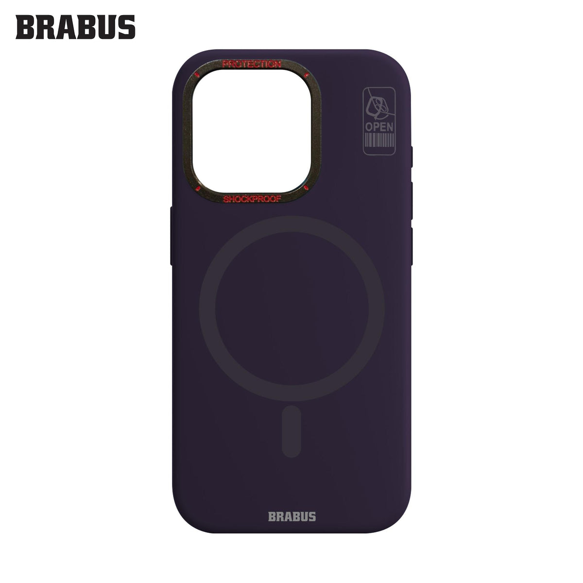 BRABUS Iphone 14 Pro Max MagSafe Kamera Stand Slim Matte Hard-Shell Hiper Silicone Case · 2