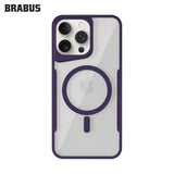 BRABUS Iphone 15 MagSafe Slim Silicone Horizon Clear Case · 1