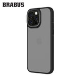 BRABUS iPhone 15 Pro Anti-Shock Camera-Lens Protection Arkası Clear Soft Edges Try Silicone Case · 4