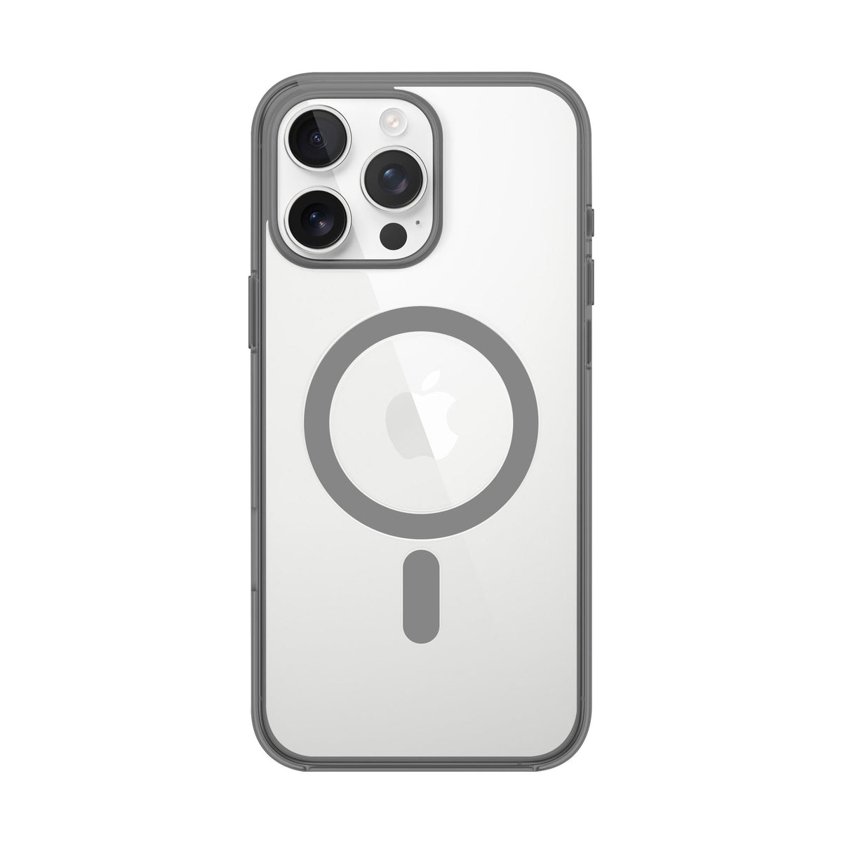BRABUS iPhone 15 Pro Kenarları Colored Arkası Clear MagSafe-Compatible Slim Slim Hard-Shell Voi Silicone Case · 2
