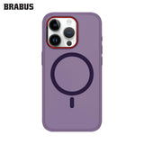 BRABUS iPhone 15 Pro MagSafe Metal Stand Colored Clear Slim Slim Paris Hard-Shell Case · 1