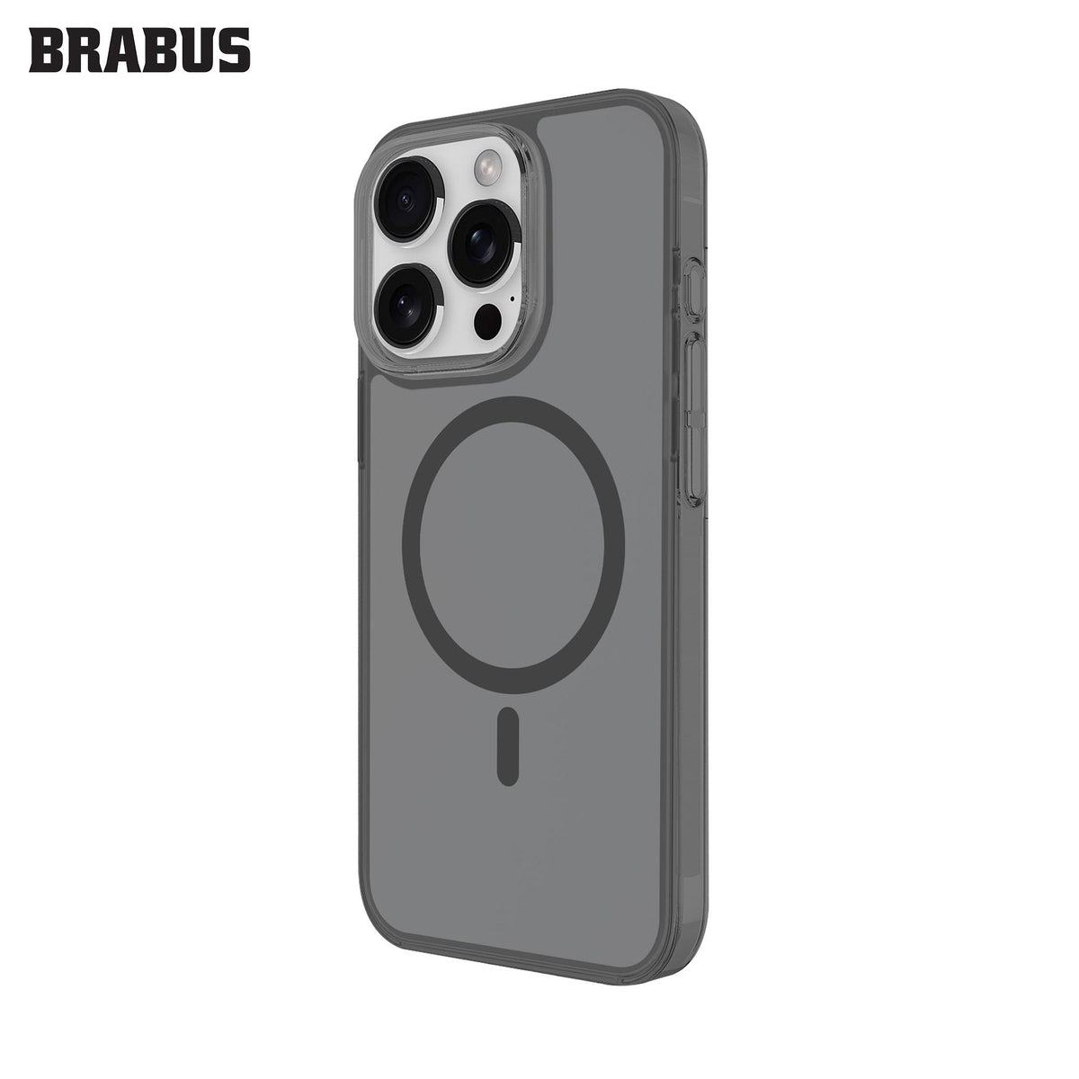 BRABUS iPhone 15 Pro MagSafe-Compatible Colored Clear Matte Slim Slim Toledo Hard-Shell Case · 4