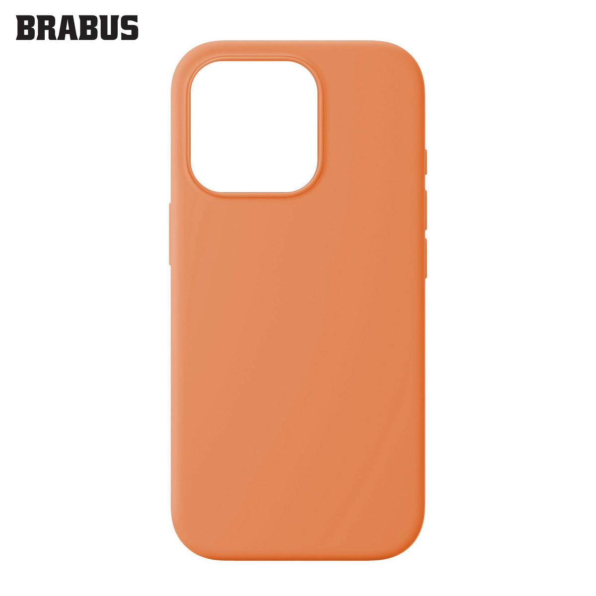 BRABUS iPhone 15 Pro MagSafe-Compatible Silinebilir Velvet-Lined Soft Jel Dokulu Soft Figura IC Silicone Case · 3