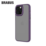 BRABUS iPhone 15 Pro Max Anti-Shock Camera-Lens Protection Arkası Clear Soft Edges Try Silicone Case · 3
