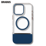 BRABUS iPhone 15 Pro Max Çift Parça Clear Colored Anti-Shock MagSafe-Compatible Divine Silicone Case · 1