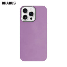 BRABUS iPhone 15 Pro Max Hidden MagSafe-Compatible Deri Görünümlü Silicone Oregon Case · 1
