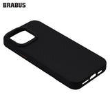 BRABUS iPhone 15 Pro Max Hidden MagSafe-Compatible Karbon Covering Soft Edges Silicone Nitro Case · 3
