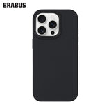 BRABUS iPhone 15 Pro Max Hidden MagSafe-Compatible Karbon Covering Soft Edges Silicone Nitro Case · 1