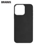 BRABUS iPhone 15 Pro Max Hidden MagSafe-Compatible Deri Görünümlü Silicone Oregon Case · 3
