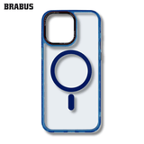 BRABUS Iphone 15 Pro Max MagSafe Max Anti-Shock Silicone Rex Clear Case · 1