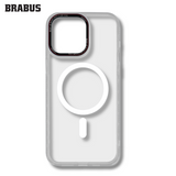 BRABUS Iphone 15 Pro Max MagSafe Max Anti-Shock Silicone Rex Clear Case · 2