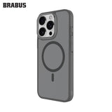 BRABUS iPhone 15 Pro Max MagSafe-Compatible Colored Clear Matte Slim Slim Toledo Hard-Shell Case · 4