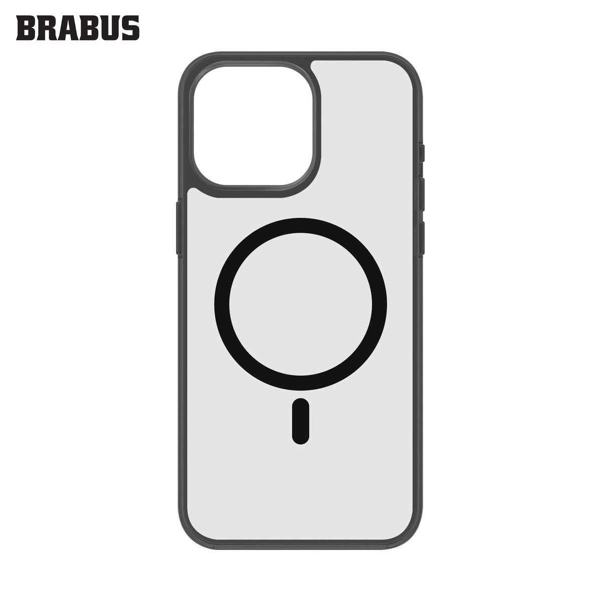 BRABUS iPhone 15 Pro Max MagSafe-Compatible Colored Clear Matte Slim Slim Toledo Hard-Shell Case · 3