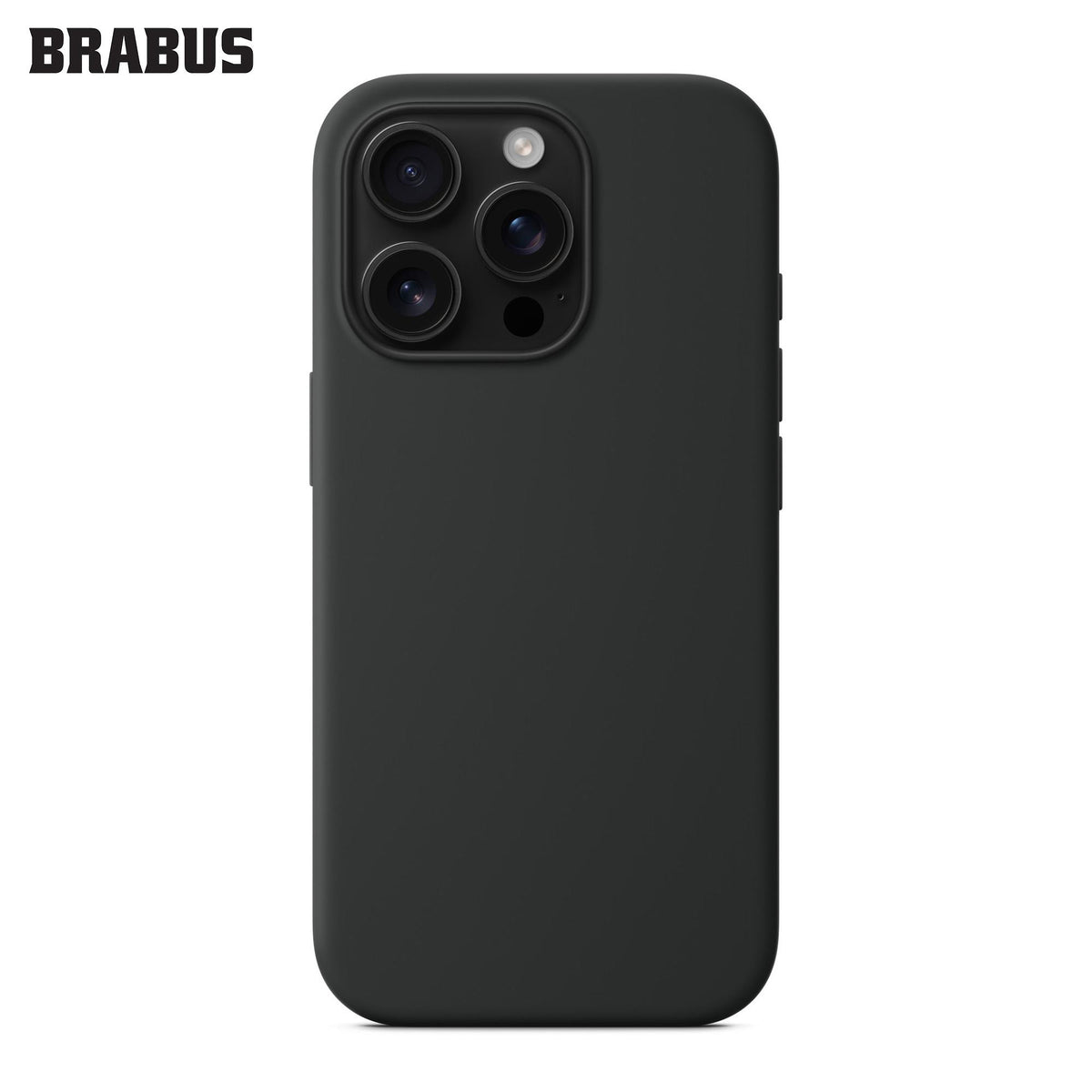 BRABUS iPhone 15 Pro Max MagSafe-Compatible Silinebilir Velvet-Lined Soft Jel Dokulu Soft Figura IC Silicone Case · 1