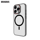 BRABUS iPhone 15 Pro Max MagSafe-Compatible Colored Clear Anti-Shock Cupra Silicone Case · 4