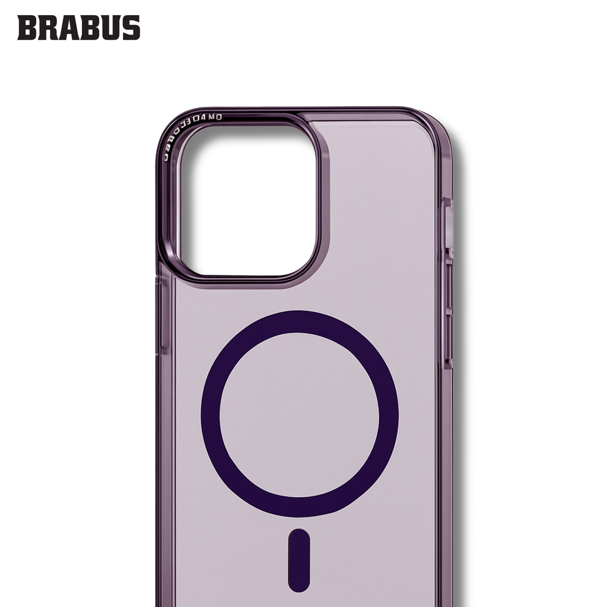BRABUS Iphone 15 Pro Max MagSafe Sense Hard-Shell Clear Case · 3