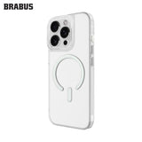 BRABUS Iphone 15 Pro Max MagSafe Hard-Shell Ultra Slim FILE Clear Case · 2