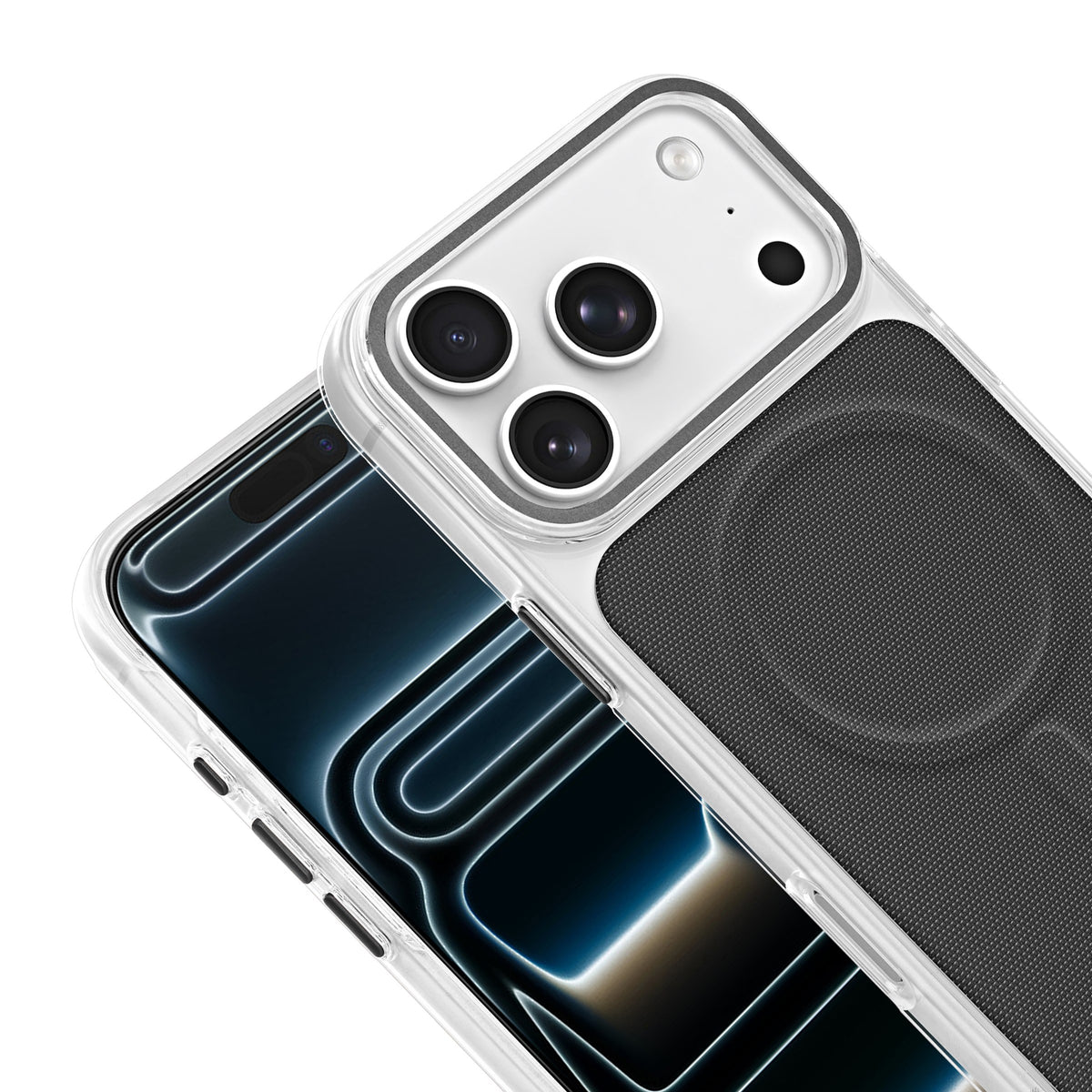 BRABUS MagSafe-Compatible Linen-Covered Yellowing-Resistant Hard-Shell Uniq Phone Case for iPhone 15 · 3