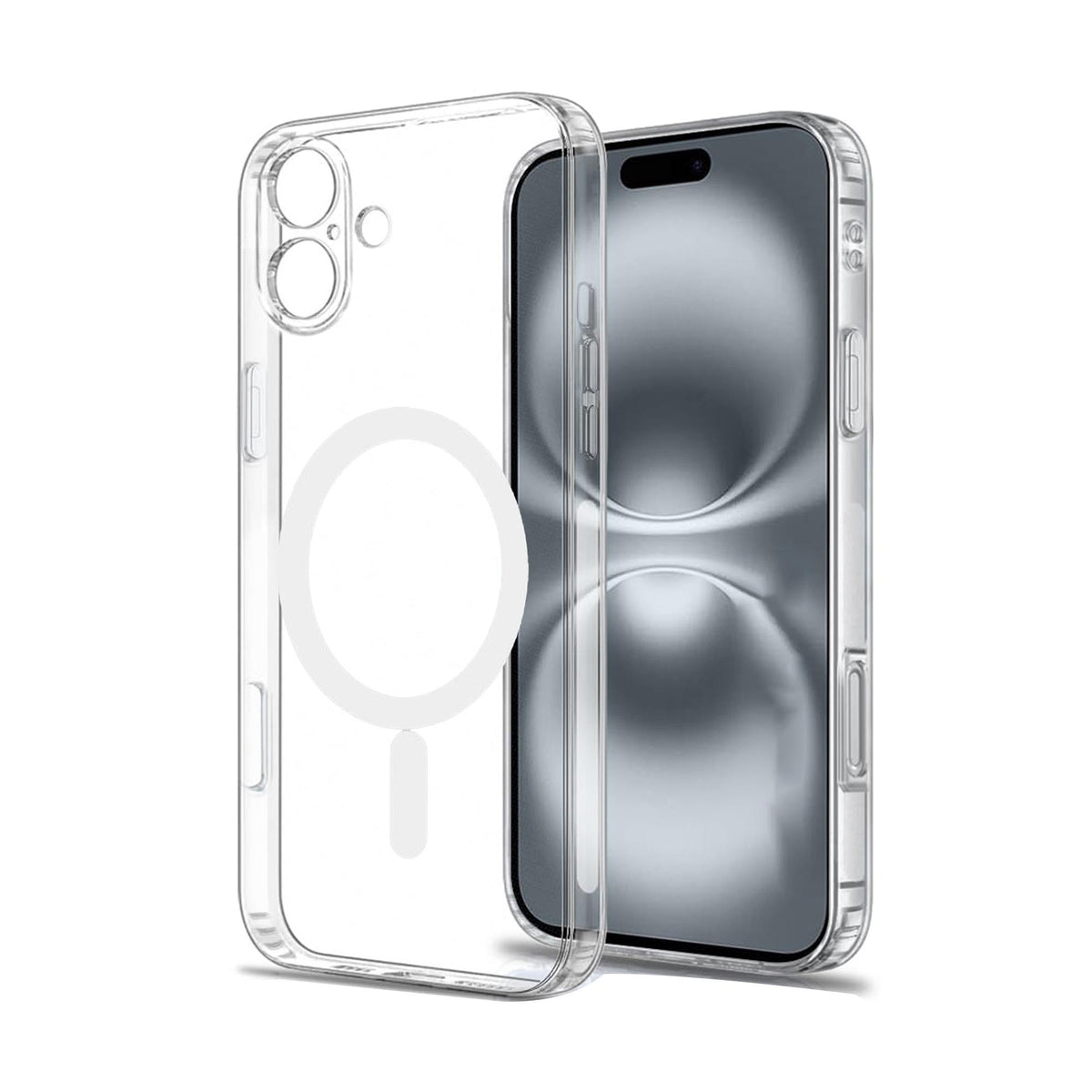 BRABUS Fox Cover MagSafe-Compatible Camera Protection Slim Soft Clear Silicone Case for iPhone 16 · 1
