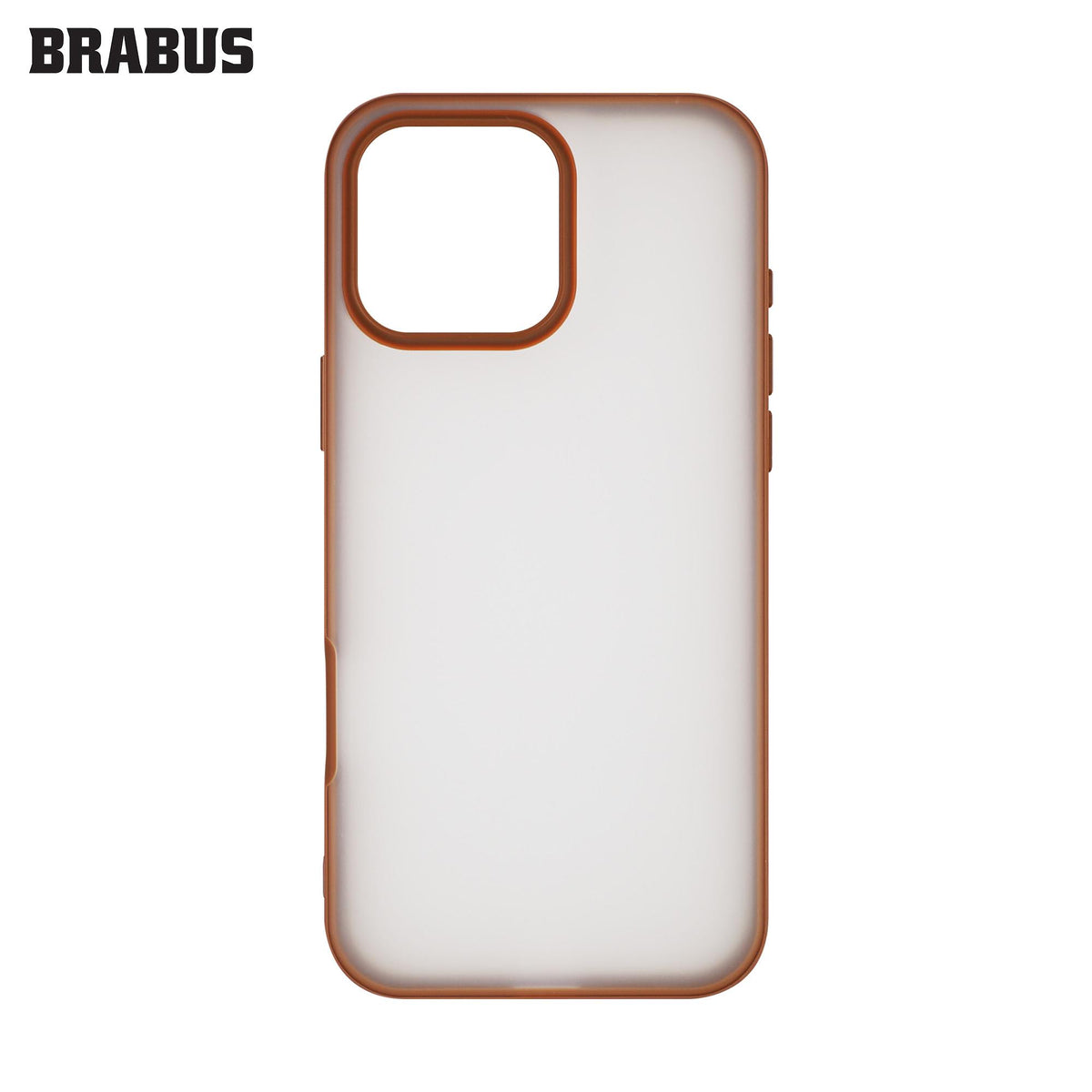 BRABUS iPhone 16 Pro Slim Slim Frosted Kenarları Colored Matte Soft Cube Silicone Case · 2