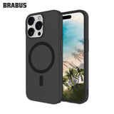 BRABUS iPhone 16 Pro MagSafe-Compatible Orijinal Çipli Mika IC Magsafe Clear Hard-Shell Case · 1