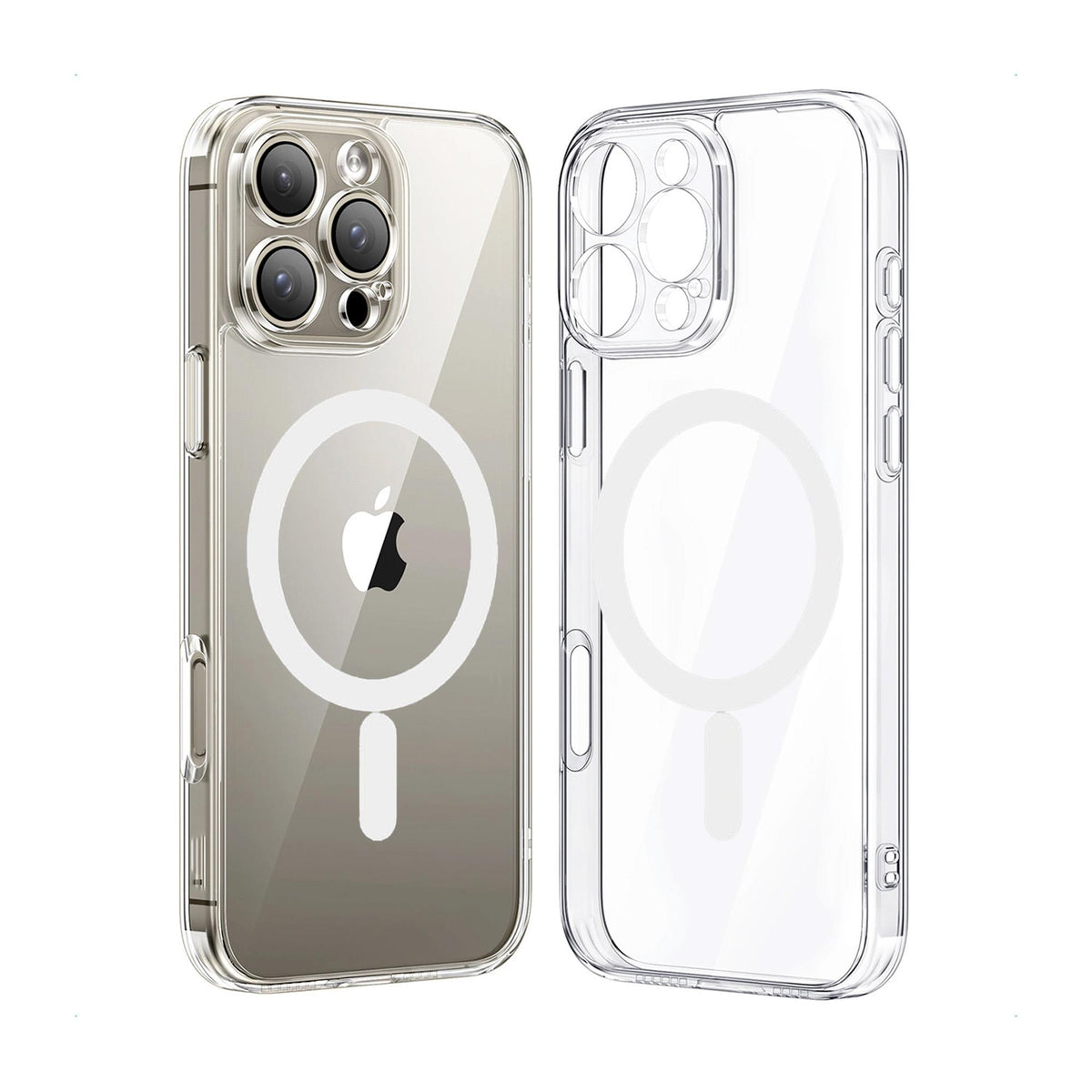 BRABUS Fox Cover MagSafe-Compatible Camera Protection Slim Soft Clear Silicone Case for iPhone 16 Pro · 1