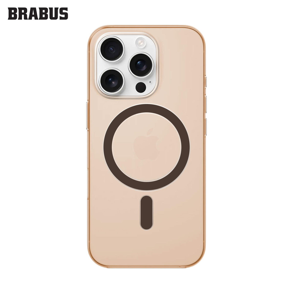 BRABUS iPhone 16 Pro MagSafe-Compatible Yarı Saydam Anti-Shock Slim Perth Hard-Shell Case · 1
