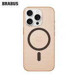BRABUS iPhone 16 Pro MagSafe-Compatible Yarı Saydam Anti-Shock Slim Perth Hard-Shell Case · 1