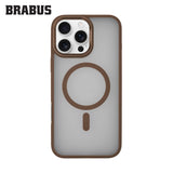 BRABUS iPhone 16 Pro MagSafe-Compatible Frosted Soft Edges Matte York Silicone Case · 1
