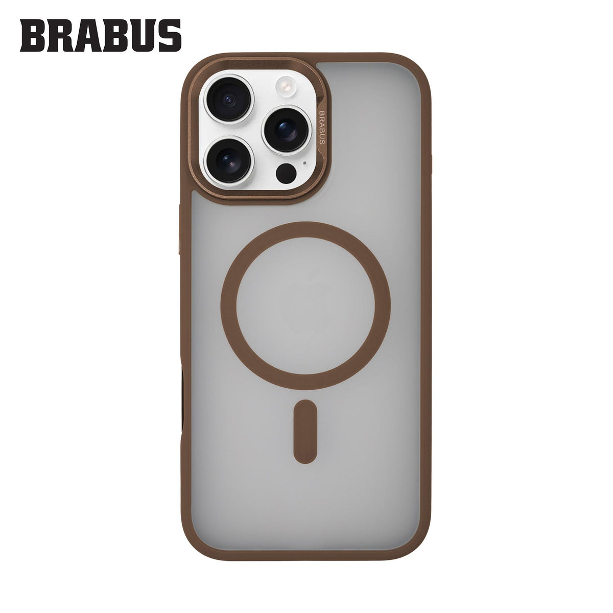 BRABUS iPhone 16 Pro MagSafe-Compatible Frosted Soft Edges Matte York Silicone Case · 1