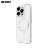 BRABUS Iphone 16 Pro MagSafe Hard-Shell Ultra Slim FILE Clear Case · 2