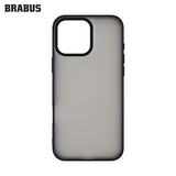 BRABUS iPhone 16 Pro Max Slim Slim Frosted Kenarları Colored Matte Soft Cube Silicone Case · 3