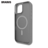 BRABUS iPhone 16 Pro Max MagSafe Kamera Stand Frosted Kenarları Colored Soft Venice Silicone Case · 3