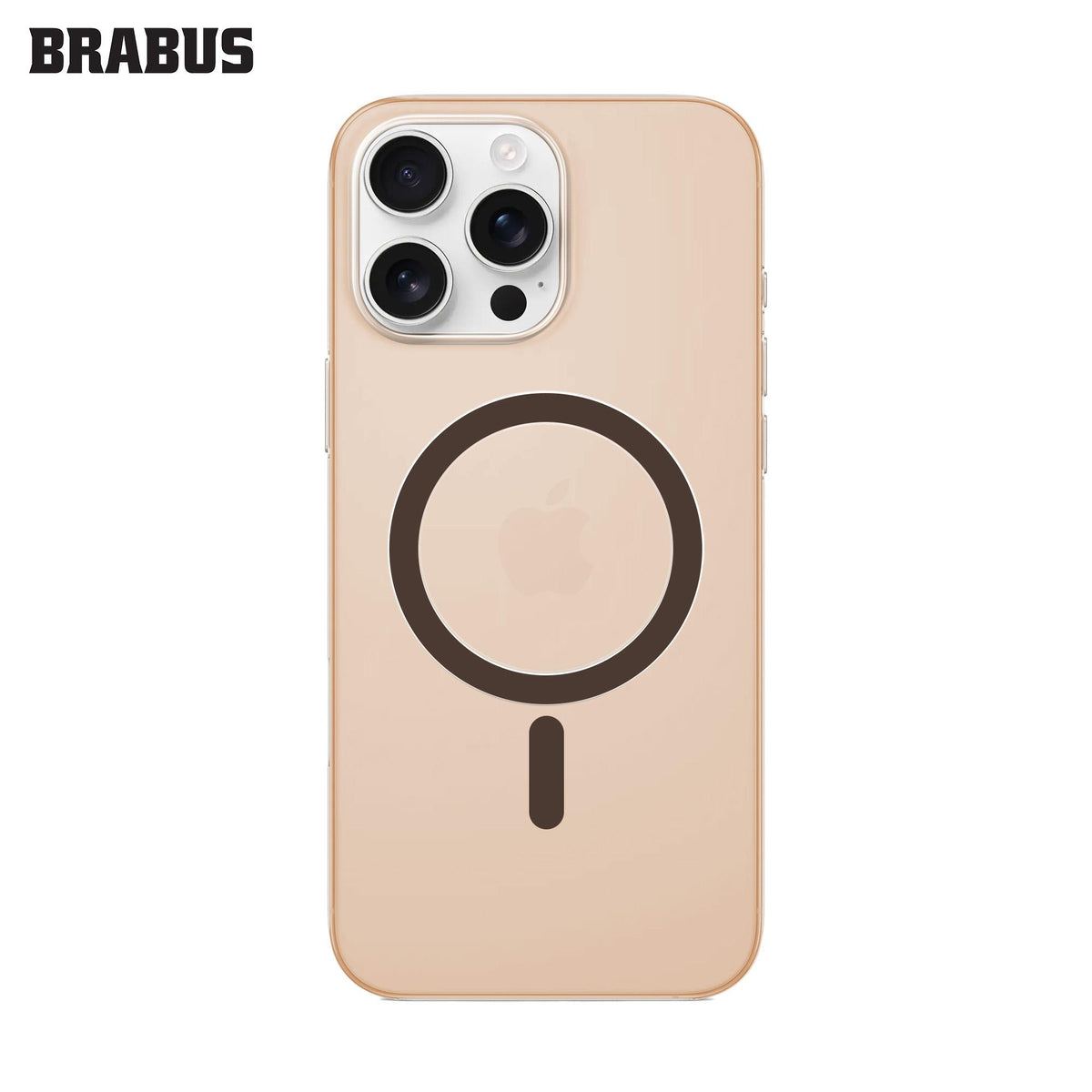 BRABUS iPhone 16 Pro Max MagSafe-Compatible Yarı Saydam Anti-Shock Slim Perth Hard-Shell Case · 1