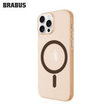 BRABUS iPhone 16 Pro Max MagSafe-Compatible Yarı Saydam Anti-Shock Slim Perth Hard-Shell Case · 2