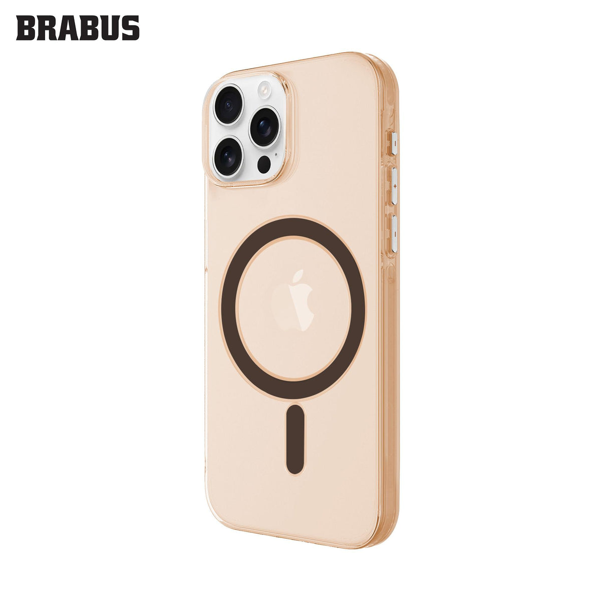 BRABUS iPhone 16 Pro Max MagSafe-Compatible Yarı Saydam Anti-Shock Slim Perth Hard-Shell Case · 2