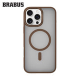 BRABUS iPhone 16 Pro Max MagSafe-Compatible Frosted Soft Edges Matte York Silicone Case · 1