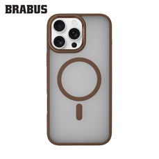 BRABUS iPhone 16 Pro Max MagSafe-Compatible Frosted Soft Edges Matte York Silicone Case · 1
