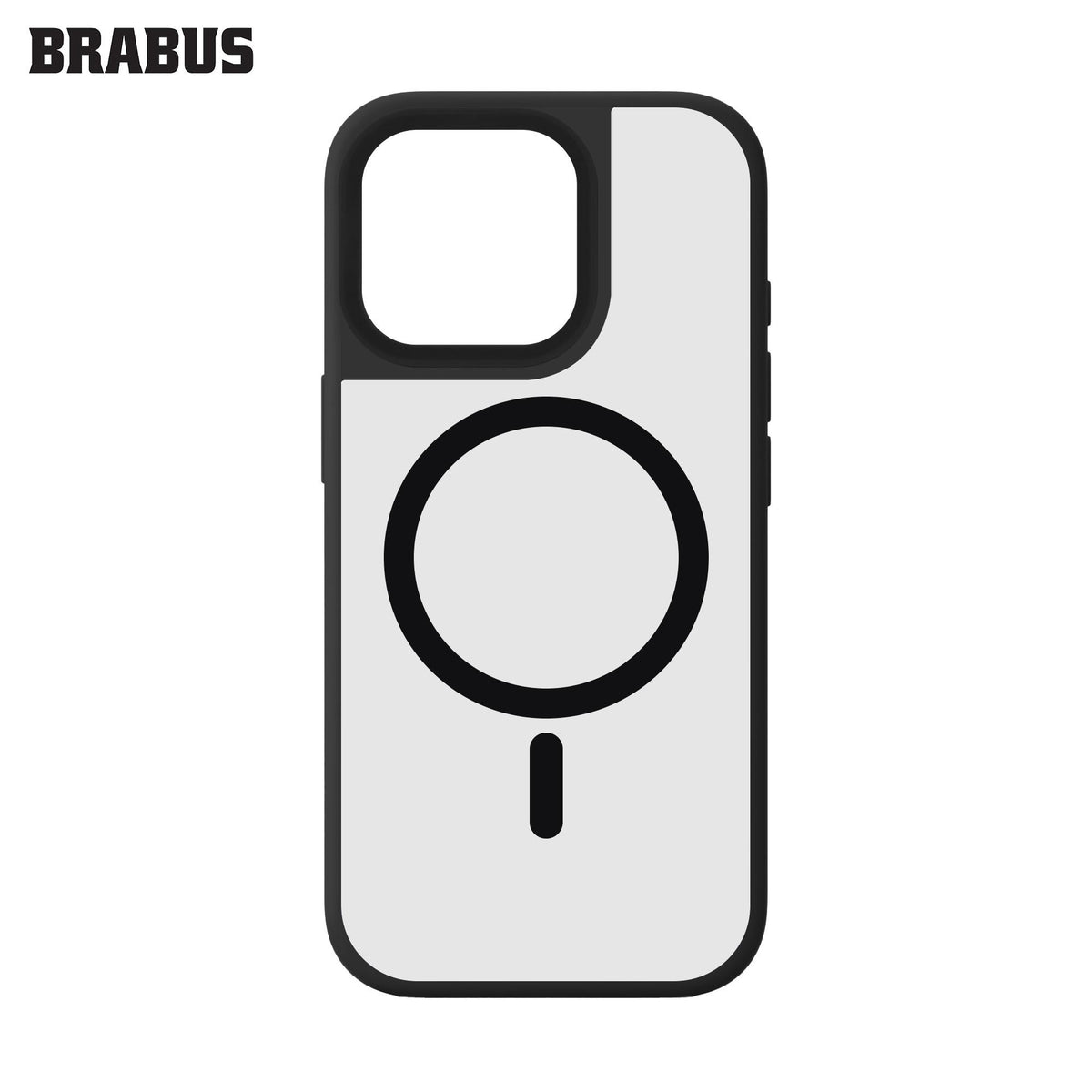 BRABUS iPhone 16 Pro Max MagSafe-Compatible ip Takma Aparatlı Frosted Colored Matte Add Silicone Case · 3