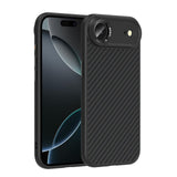 BRABUS MagSafe-Compatible Karbon Görünümlü Work Silicone Case for iPhone 17 Air · 3
